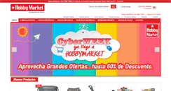 Desktop Screenshot of hobbymarket.cl
